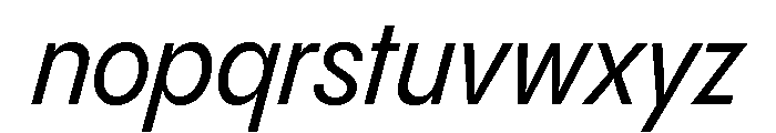 Pangram Sans Narrow Variable Pangram Sans Variable 13 Font LOWERCASE