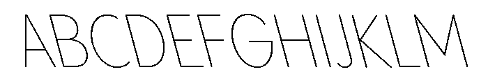 Pangram Sans Narrow Variable Pangram Sans Variable 17 Font UPPERCASE