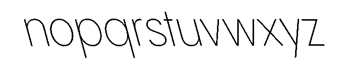 Pangram Sans Narrow Variable Pangram Sans Variable 18 Font LOWERCASE