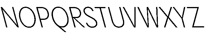Pangram Sans Narrow Variable Pangram Sans Variable 19 Font UPPERCASE