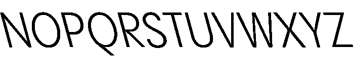 Pangram Sans Narrow Variable Pangram Sans Variable 20 Font UPPERCASE