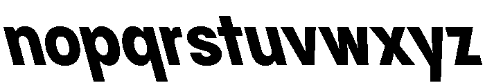 Pangram Sans Narrow Variable Pangram Sans Variable 24 Font LOWERCASE