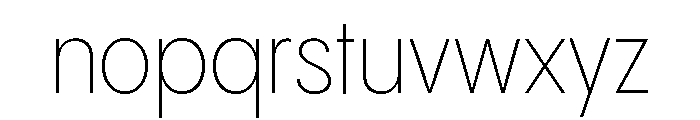 Pangram Sans Narrow Variable Pangram Sans Variable 2 Font LOWERCASE
