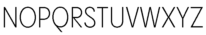Pangram Sans Narrow Variable Pangram Sans Variable 3 Font UPPERCASE
