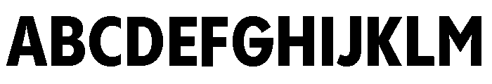 Pangram Sans Narrow Variable Pangram Sans Variable 8 Font UPPERCASE