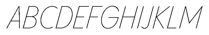 Pangram Sans Narrow Variable Pangram Sans Variable 9 Font UPPERCASE