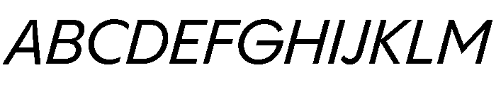 Pangram Sans Normal Variable Pangram Sans Variable 13 Font UPPERCASE