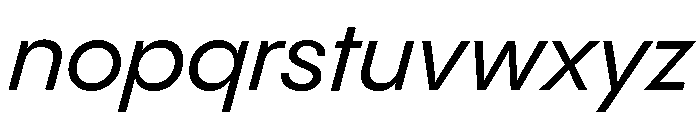 Pangram Sans Normal Variable Pangram Sans Variable 13 Font LOWERCASE