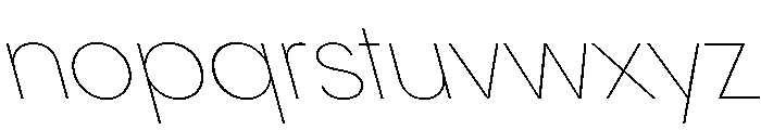 Pangram Sans Normal Variable Pangram Sans Variable 17 Font LOWERCASE
