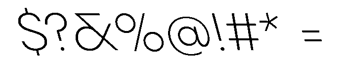 Pangram Sans Normal Variable Pangram Sans Variable 19 Font OTHER CHARS