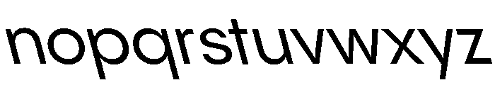 Pangram Sans Normal Variable Pangram Sans Variable 21 Font LOWERCASE
