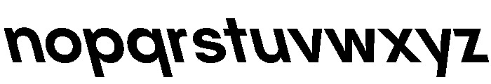 Pangram Sans Normal Variable Pangram Sans Variable 23 Font LOWERCASE
