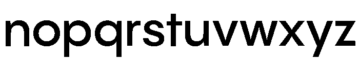Pangram Sans Normal Variable Pangram Sans Variable 6 Font LOWERCASE