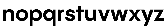 Pangram Sans Normal Variable Pangram Sans Variable 7 Font LOWERCASE