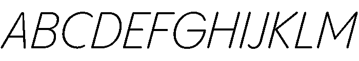 Pangram Sans Rounded Compact Variable 11 Font UPPERCASE