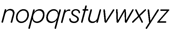 Pangram Sans Rounded Compact Variable 12 Font LOWERCASE