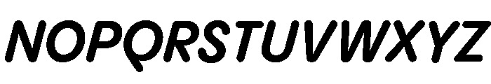 Pangram Sans Rounded Compact Variable 15 Font UPPERCASE