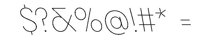 Pangram Sans Rounded Compact Variable 17 Font OTHER CHARS