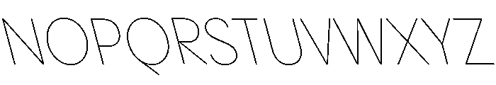 Pangram Sans Rounded Compact Variable 17 Font UPPERCASE