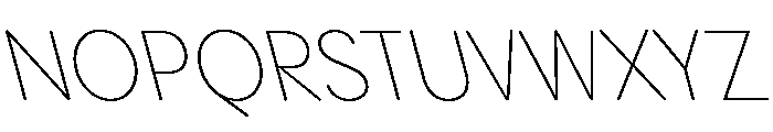 Pangram Sans Rounded Compact Variable 18 Font UPPERCASE