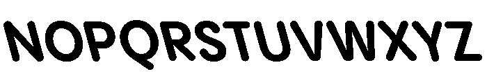 Pangram Sans Rounded Compact Variable 23 Font UPPERCASE