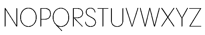 Pangram Sans Rounded Compact Variable 2 Font UPPERCASE