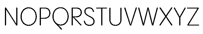 Pangram Sans Rounded Compact Variable 3 Font UPPERCASE