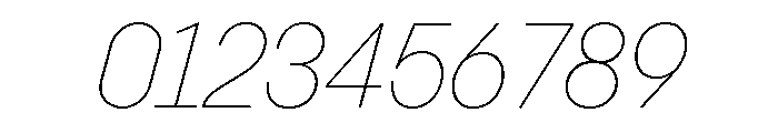 Pangram Sans Rounded Compact Variable 9 Font OTHER CHARS