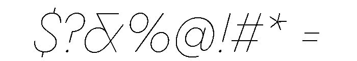 Pangram Sans Rounded Compact Variable 9 Font OTHER CHARS