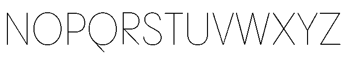 Pangram Sans Rounded Compact Variable Font UPPERCASE