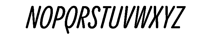 Pangram Sans Rounded Compressed Variable 13 Font UPPERCASE