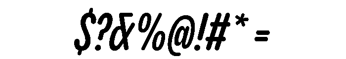 Pangram Sans Rounded Compressed Variable 14 Font OTHER CHARS