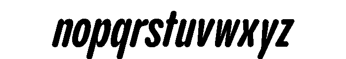 Pangram Sans Rounded Compressed Variable 15 Font LOWERCASE