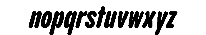 Pangram Sans Rounded Compressed Variable 16 Font LOWERCASE