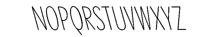 Pangram Sans Rounded Compressed Variable 18 Font UPPERCASE