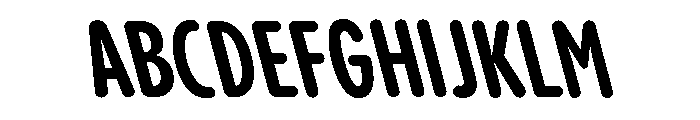 Pangram Sans Rounded Compressed Variable 23 Font UPPERCASE