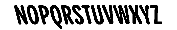Pangram Sans Rounded Compressed Variable 23 Font UPPERCASE