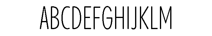 Pangram Sans Rounded Compressed Variable 3 Font UPPERCASE