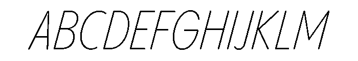 Pangram Sans Rounded Condensed Variable 10 Font UPPERCASE