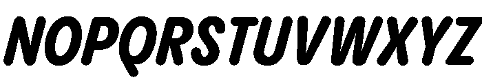 Pangram Sans Rounded Condensed Variable 16 Font UPPERCASE