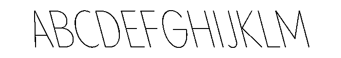 Pangram Sans Rounded Condensed Variable 17 Font UPPERCASE