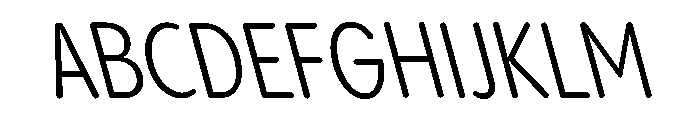Pangram Sans Rounded Condensed Variable 20 Font UPPERCASE