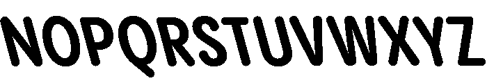 Pangram Sans Rounded Condensed Variable 23 Font UPPERCASE