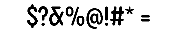 Pangram Sans Rounded Condensed Variable 6 Font OTHER CHARS