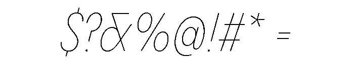 Pangram Sans Rounded Condensed Variable 9 Font OTHER CHARS