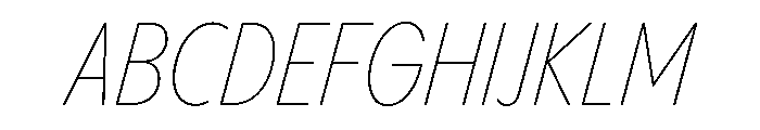 Pangram Sans Rounded Condensed Variable 9 Font UPPERCASE
