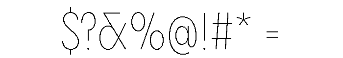 Pangram Sans Rounded Condensed Variable Font OTHER CHARS