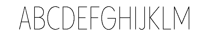 Pangram Sans Rounded Condensed Variable Font UPPERCASE