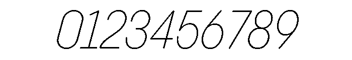 Pangram Sans Rounded Narrow Variable 10 Font OTHER CHARS