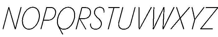 Pangram Sans Rounded Narrow Variable 10 Font UPPERCASE